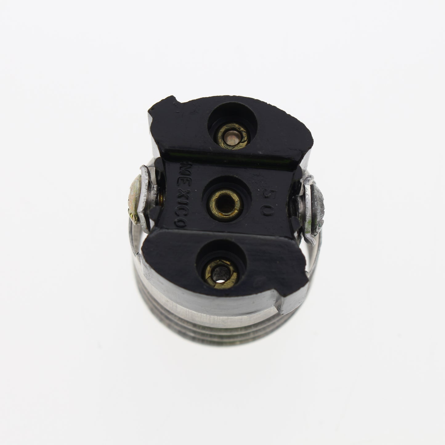Leviton 9347-L00 Keyless Light Socket Lampholder Short Electrolier Gold 1/8 IPS