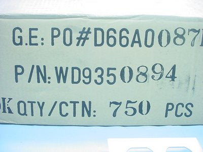 GE 2-Gang White Unbreakable Duplex Outlet Receptacle Wallplates w/o Screws 750pk