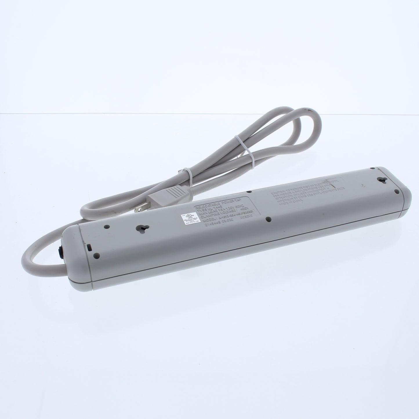 Electricord A-1512-4-AS Computer Grade 6-Outlet Surge Protector Strip 520 Jules