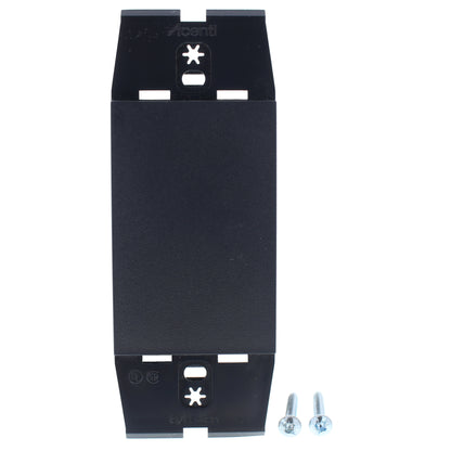 Leviton ACW14-ONX Onyx 1-Gang 1-Acenti Engineering Grade Polymer Wallplate Cover