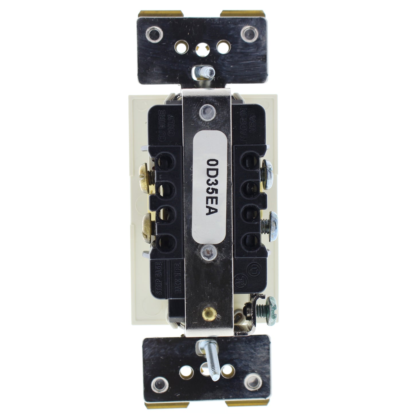 Leviton AC215-NTL Acenti 15A Natural Receptacle Duplex Outlet Bulk 5-15R 125V
