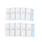 Leviton AC643-QTZ Quartz 1-Gang 3-Port Quickport Wallplate Cover Inserts 10-pack