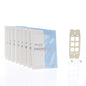 Leviton Acenti AC646-DFT Driftwood 6-Port Quickport Decora Wallplate Insert 10pc