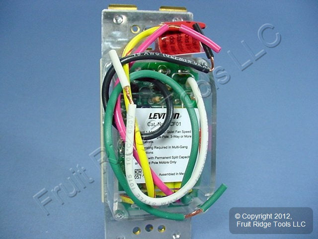 Leviton ACF01-1L-DFT Acenti Driftwood Ceiling Fan Speed Control 1.5A