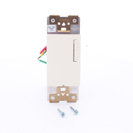Leviton ACF01-1L-NTL Natural Acenti S.P/3-Way Ceiling Fan Speed Control 1.5A