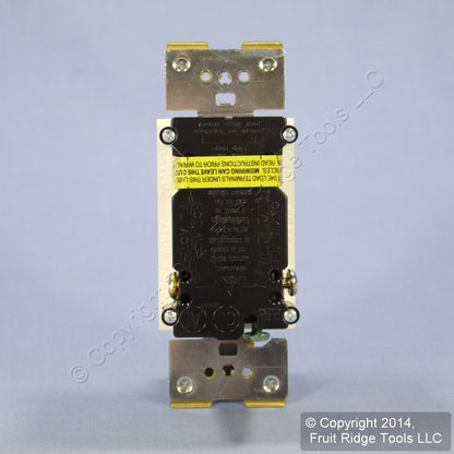 Leviton ACGF1-S Acenti Sand SmartLock GFCI 15A Receptacle Duplex GFI Outlet 5-15