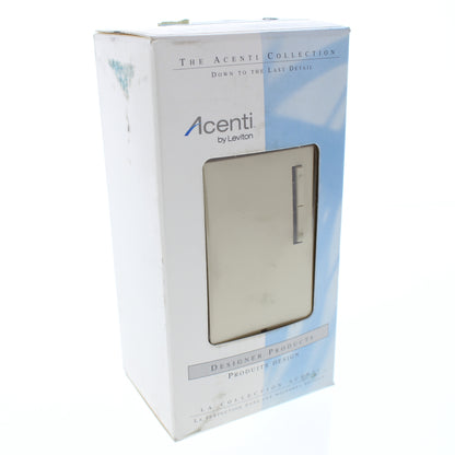 Leviton ACH08-1L-DFT Driftwood Acenti Preset Light Dimmer Switch Multi-Way 8A