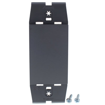Leviton ACW14-SLT Slate 1-Gang Blank Acenti Plastic Wallplate Cover Insert
