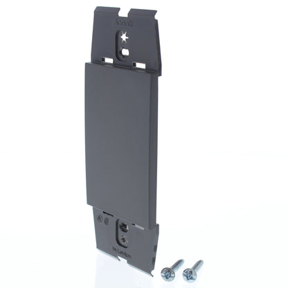 Leviton ACW14-SLT Slate 1-Gang Blank Acenti Plastic Wallplate Cover Insert