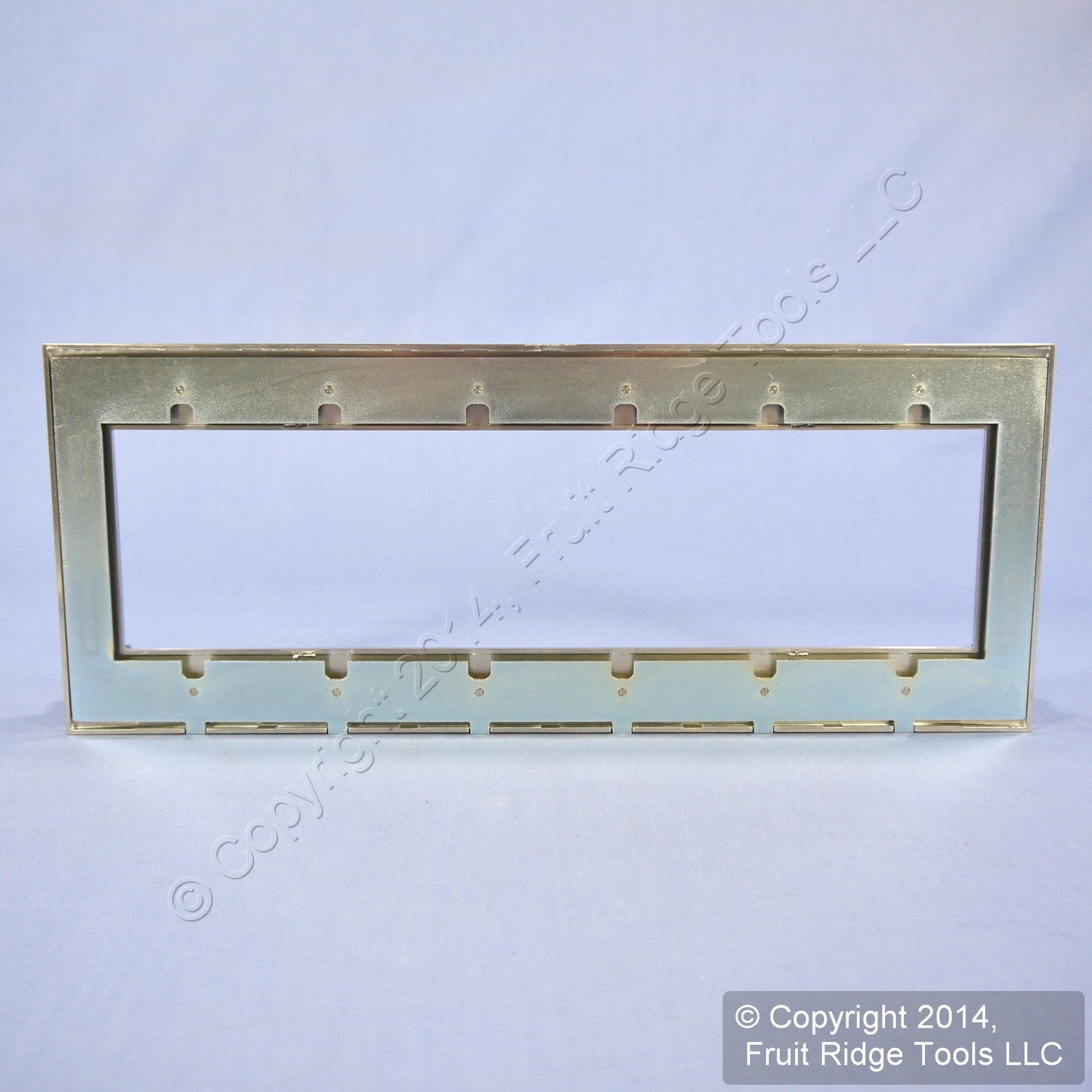 Leviton Stainless Acenti 6G Screwless Snap-On Outlet Switch Wallplate ACWM6-STS