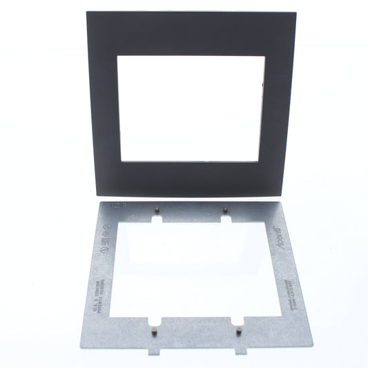 Leviton ACWP2-SLT Slate 2-Gang Acenti Engineering Grade Polymer Wallplate Cover