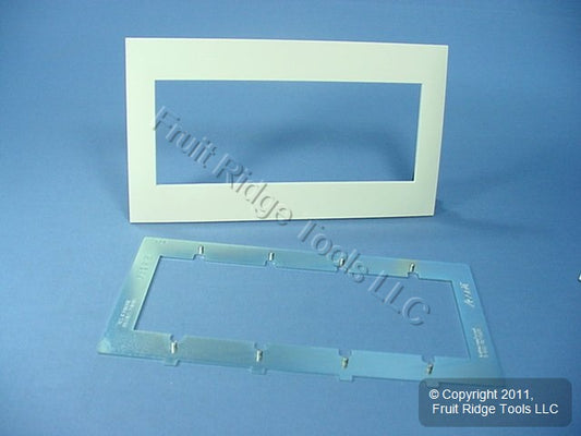Leviton ACWP4-SND Sand 4-Gang 4-Acenti Engineering Grade Polymer Wallplate Cover