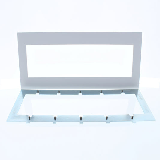 Leviton ACWP5-ALA Alabaster 5-Gang 5-Acenti Engineering Grade Polymer Wallplate