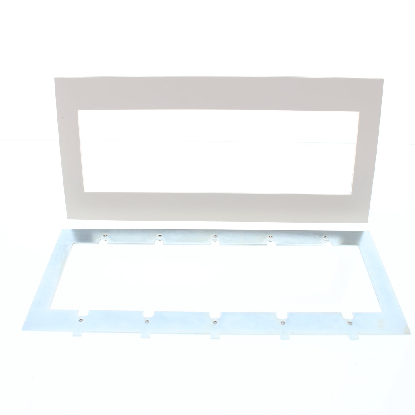 Leviton ACWP5-QTZ Quartz 5-Gang Acenti Screwless Wallplate with Alignment Cover