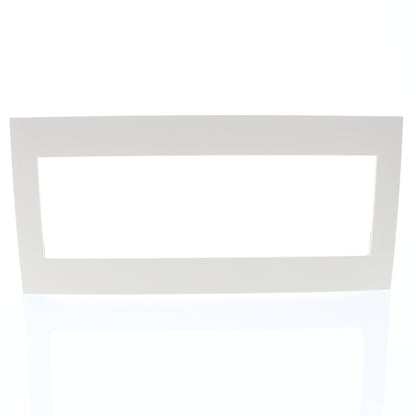 Leviton ACWP5-QTZ Quartz 5-Gang Acenti Screwless Wallplate with Alignment Cover