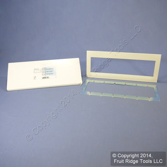 Leviton ACWP6-A Natural 6-Gang Acenti Engineering Grade Polymer Wallplate Cover