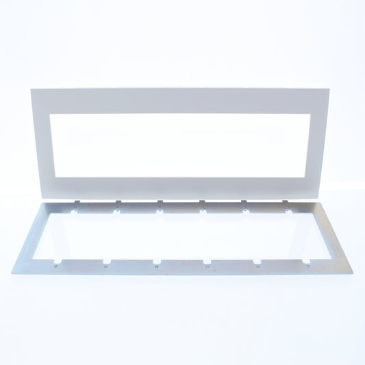 Leviton ACWP6-ALA Alabaster 6-Gang 6-Acenti Engineering Grade Polymer Wallplate