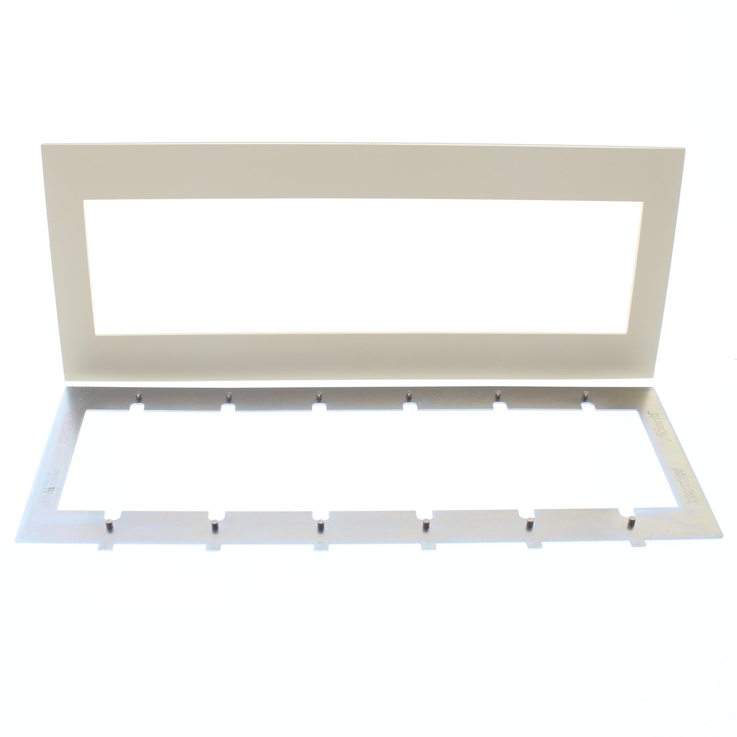 Leviton ACWP6-DFT Driftwood 6-Gang 6-Acenti Engineering Grade Polymer Wallplate