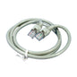 Leviton AG600-3S Cat6+ Gray 3ft Ethernet Cable Data Patch Cord Network Booted