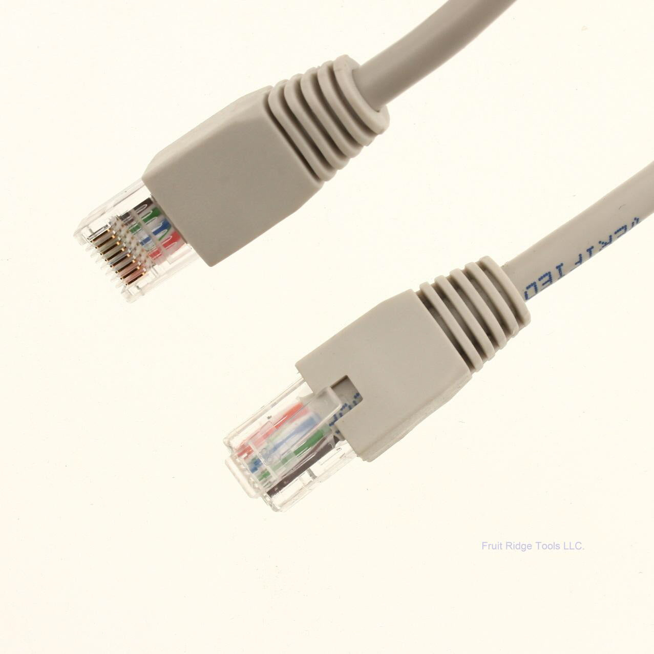 Lance Industries DT101 Gray 7' Cat5e Patch Cord 8 Conductor 4-Twisted Pair 24AWG