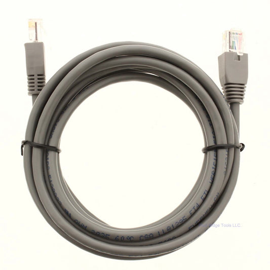 Lance Industries DT302 10' Gray Crossover Patch Cable 8-Conductor 24AWG RJ45