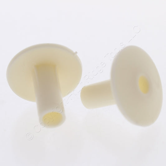 Lance P3004 White Coax Wire Cable Lead Through Wall Guider 2-Pack