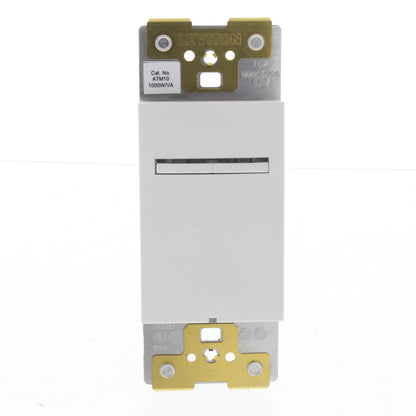 Leviton ATM10-1LW White 3-Way Magnetic Low Volt Dimmer SP & Preset Lighted