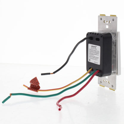 Leviton ATM10-1LW White 3-Way Magnetic Low Volt Dimmer SP & Preset Lighted