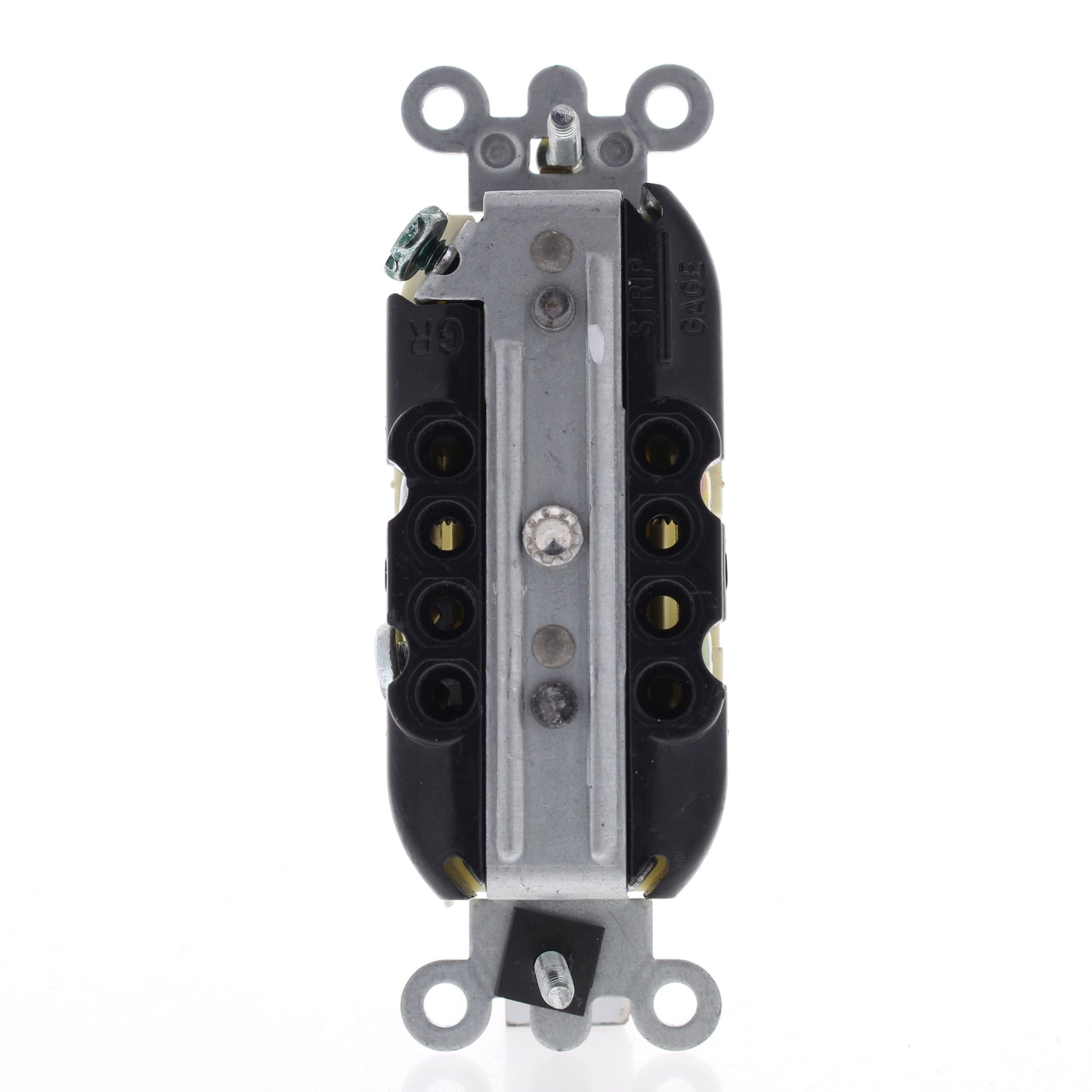 Leviton BR15-SA Almond Commercial Duplex Receptacle Outlet NEMA 5-15R 15A
