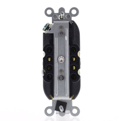 Leviton BR15-SA Almond Commercial Duplex Receptacle Outlet NEMA 5-15R 15A