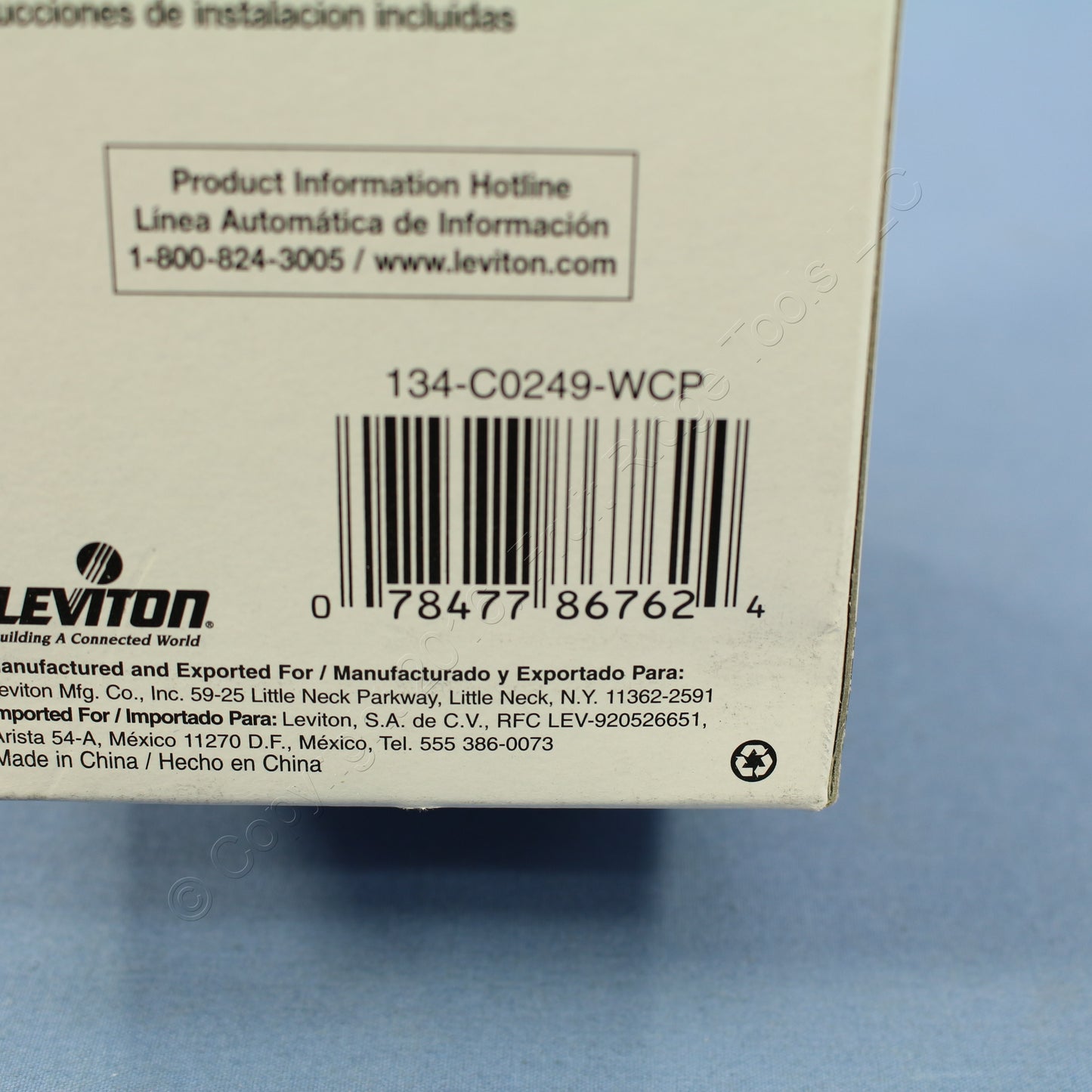 5 Leviton White 4-Wire Phone Jack Wallplates RJ11 Modular Telephone C0249-W