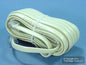 Leviton Ivory 15' Phone Extension Cord Line 6-Wire RJ11 RJ14 RJ25 C2613-15I