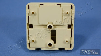 22 Leviton Ivory 6-Wire Surface Mount Phone Jacks Telephone C2645-I