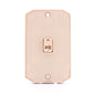 Leviton C2663-I Ivory 6-Wire Wall Phone Mounting Plate Telephone Jack
