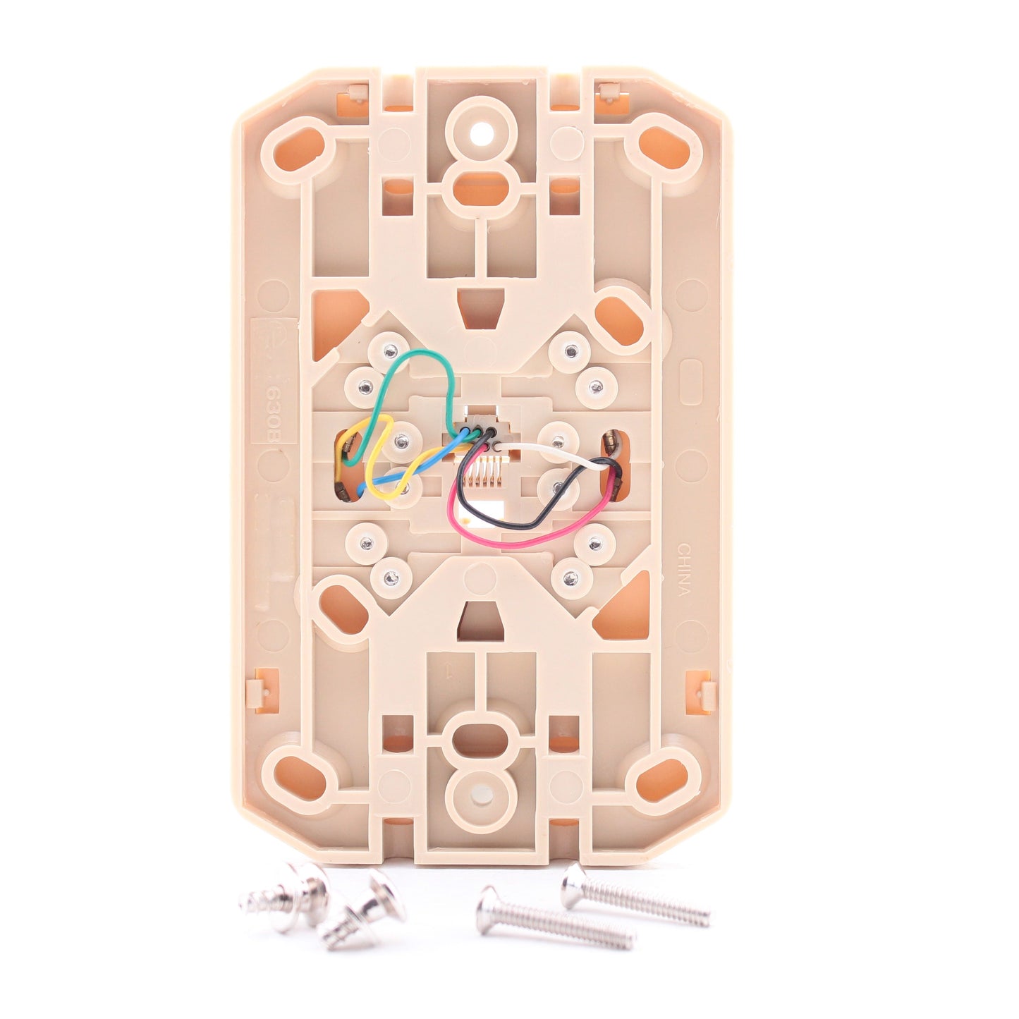 14 Leviton Ivory Wall Phone Mounting Plate Jacks C2663-I