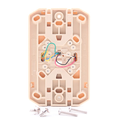 14 Leviton Ivory Wall Phone Mounting Plate Jacks C2663-I
