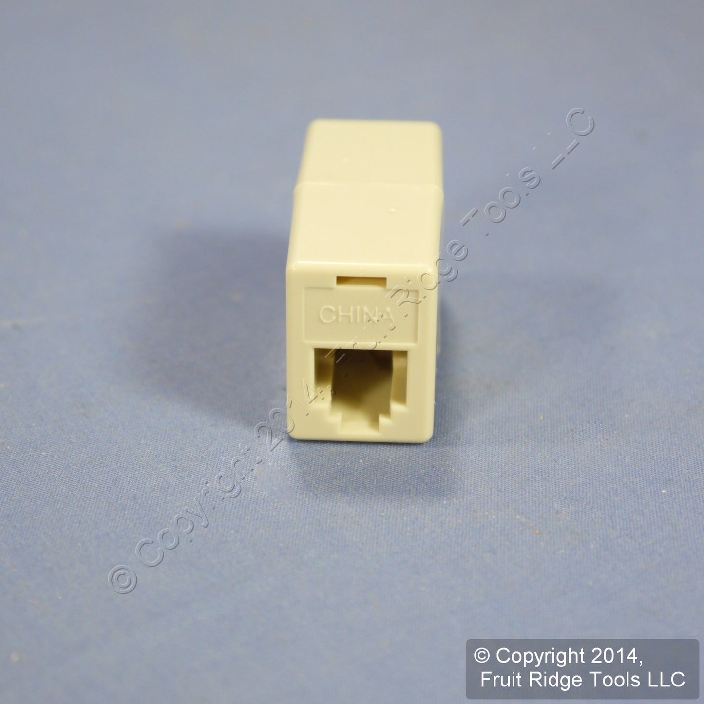 16 Leviton Ivory In-Line Phone Cord Couplers 6-Wire Telephone RJ11 RJ14 C2683-I