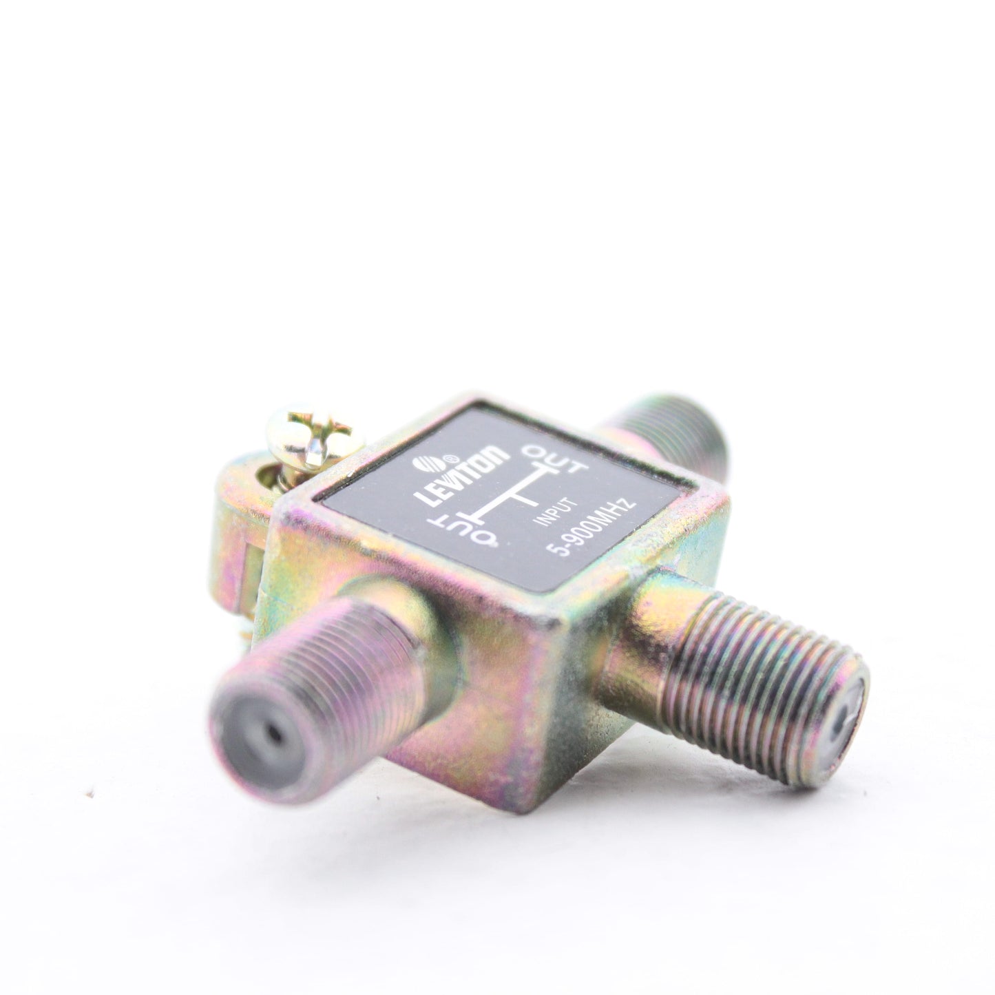 Leviton C5002 900 MHz 2-Way Video Distribution Splitter Dual 75-Ohm Output