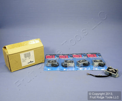 5 Leviton A/B Video Cable TV Switches 75/300 Ohm Coaxial C5102