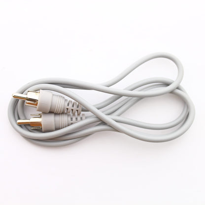 Leviton Gray 3-Foot RCA Audio Speaker Patch Cable Wire Shielded 3' C5452-3