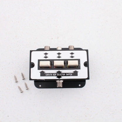 Leviton C5502 Video Selector Switches 75 Ohm RCA Video Games 30-Pack