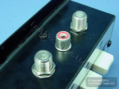 5 Leviton Video Selector Switches 75 Ohm RCA Video Games C5502