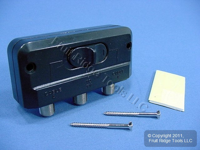 50 Leviton High Isolation A/B Video Selector Switches C5506