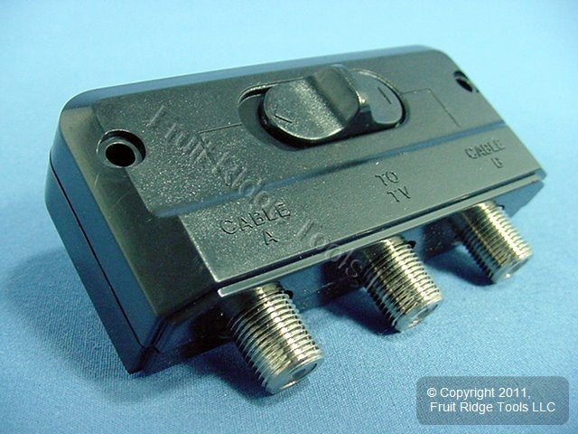 5 Leviton High Isolation A/B Video Selector Switches C5506
