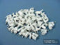 Leviton C5811-WCP White Coaxial Cable Fastener Nial-In Clips 50-pack