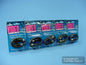 5 Leviton Black 18" Coaxial Video Cables RG59 C5851-1E