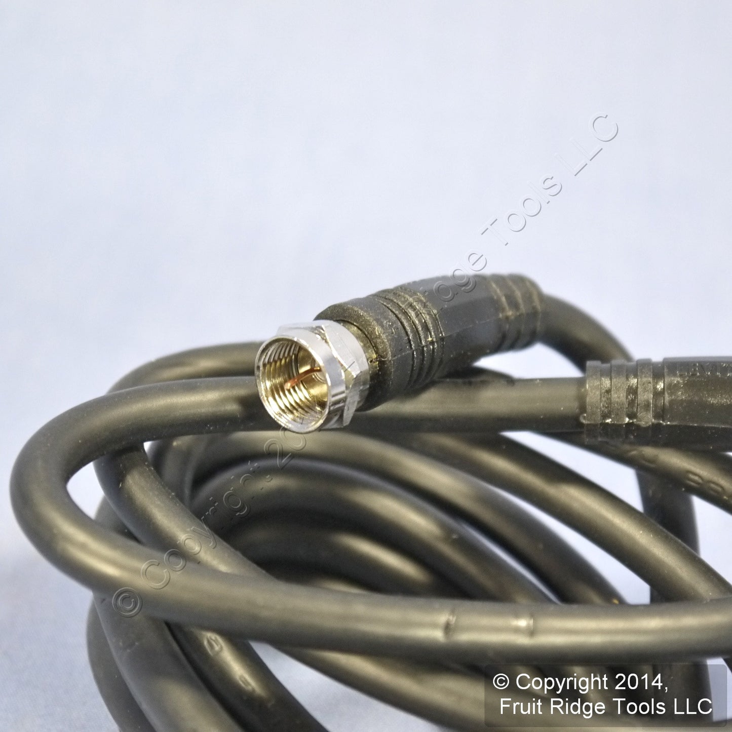Leviton Black 6' Coaxial Video Cable F-Type Connector RG59 C5851-6E