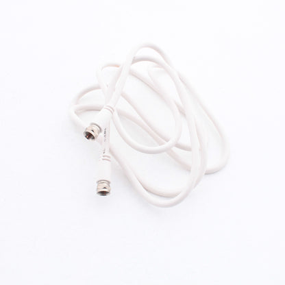 50 Leviton White 6' Coaxial Video Cables RG59 Plugs 75-Ohm F-Type Wire C5851-6W