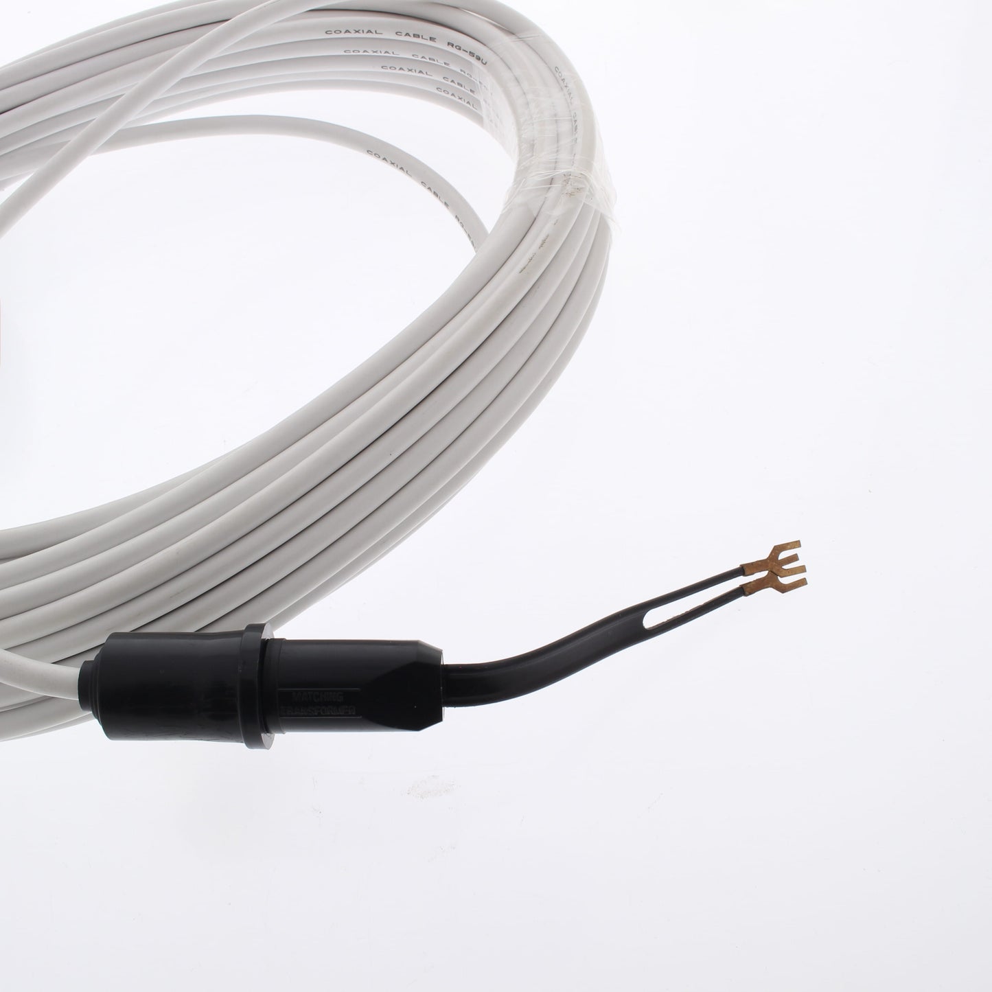 Leviton C5946 50 Feet Coaxial Video Cable Kit Outdoor Transformer Band Separator