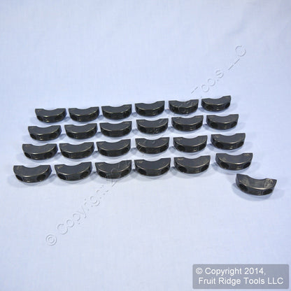25 Leviton Black 20/30 Amp Straight Locking 3-Wire Cord Clamps CLAMP-2E